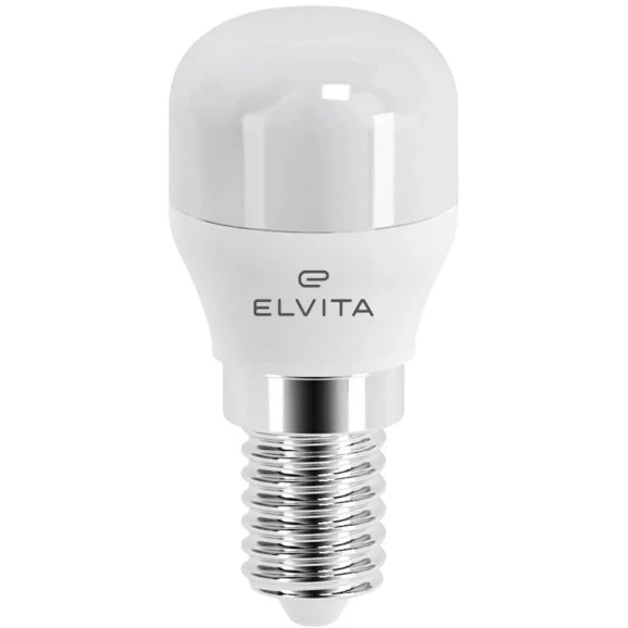 Elvita LED E14 päronlampa 160lm opal