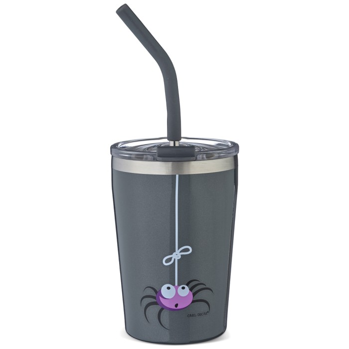Carl Oscar TEMP Tumbler 0,25 l Grå Spindel