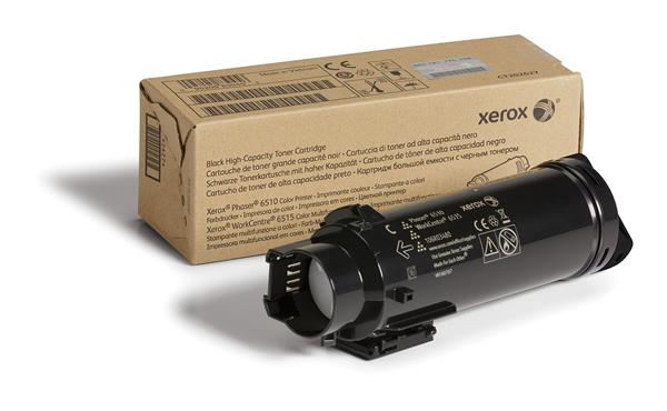 Xerox Black High Capacity Toner Cartridge, WorkCentre 6515, Phaser 6510, 5500 sidor, bild 2