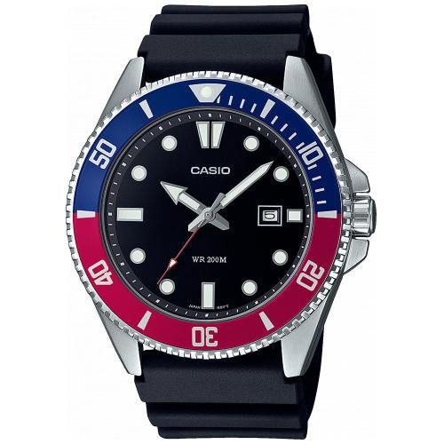 Casio MDV-107-1A3VEF, Vattentät, Kvarts