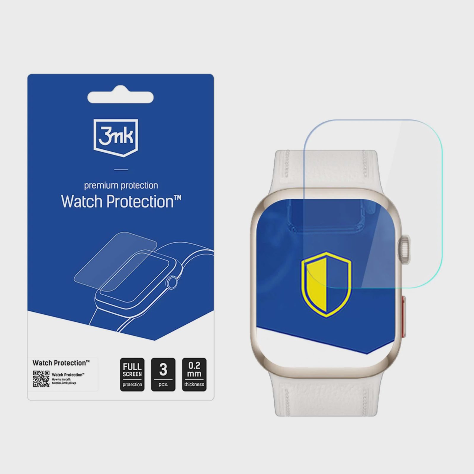 3mk Watch Protection ARC-skyddsfilm för Huawei Watch D2