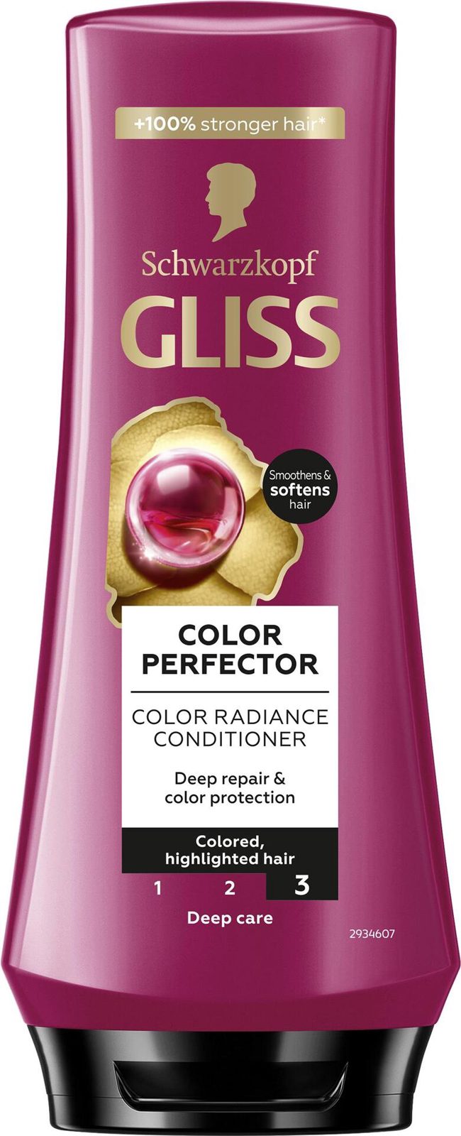Schwarzkopf Gliss Color Radiance Conditioner Color Perfector for Coloured & Highlighted Hair 200 ml