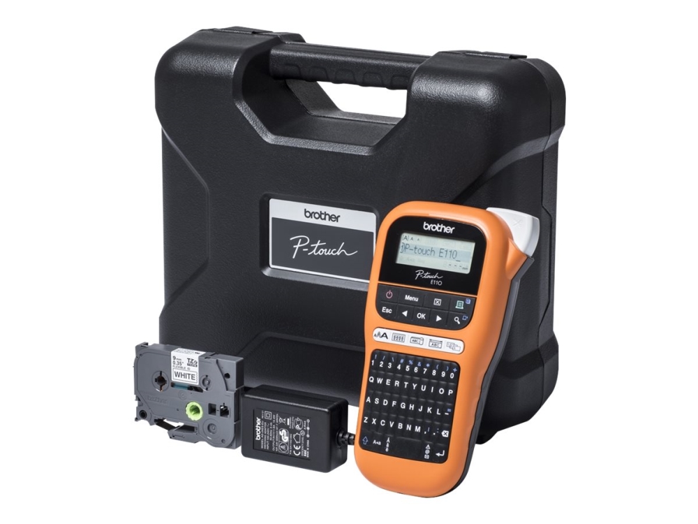 Brother Pt-E110VP etikettskrivare direkt Termal färg 180 X 180 DPI Tze qwerty