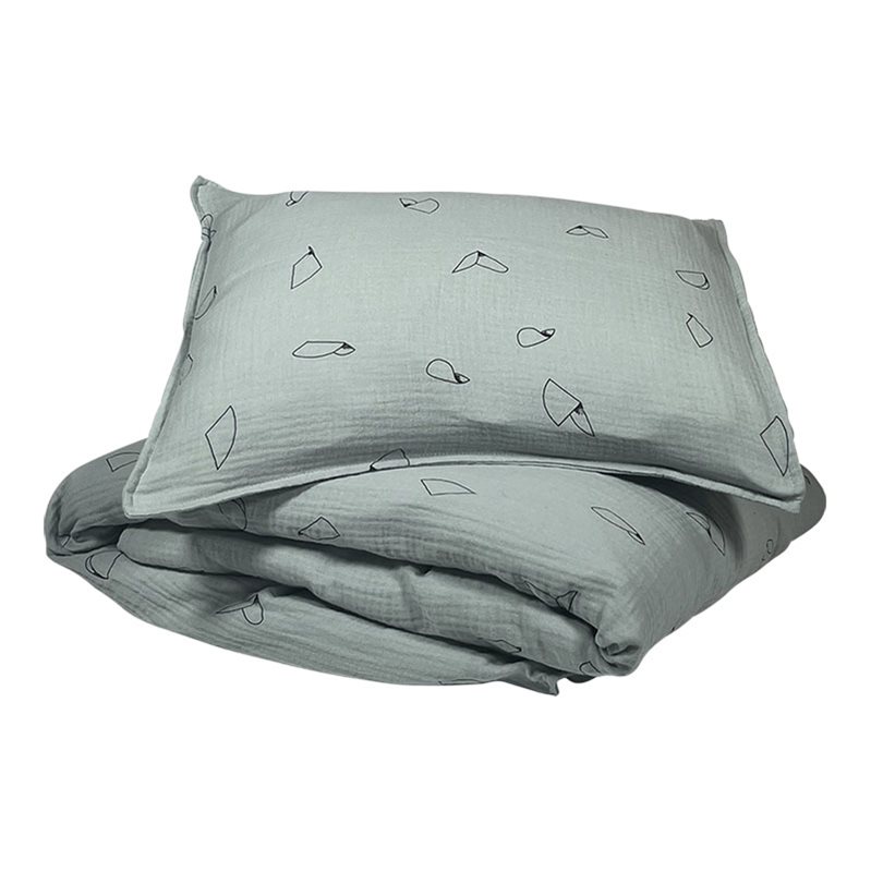 Najell bäddset i muslin, dream mint