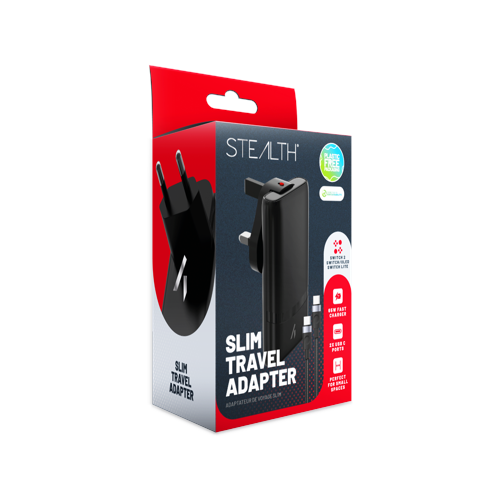 Stealth - Slim Travel Adapter - Switch, OLED, Lite, Switch 2