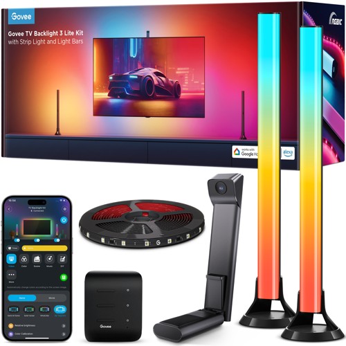 Govee TV Backlight 3 Lite Kit Strip + Lightbar