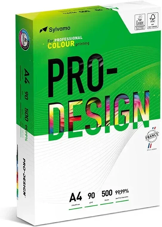 Pro-Design A4 Kopieringspapper 90g / 500 ark, bild 2