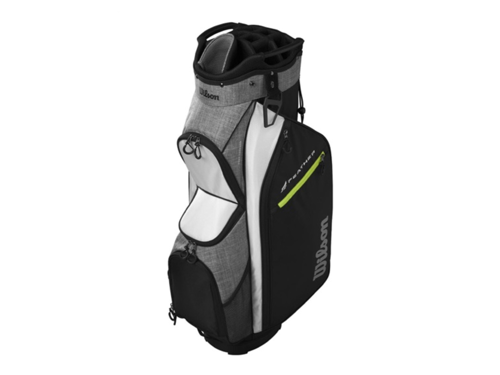 Wilson - Feather Cartbag – Black/Grey/White, bild 2