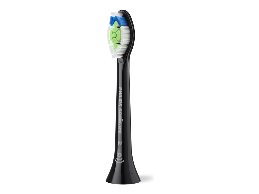 Philips Sonicare W2 Optimal White HX6068/88 tandborsthuvuden, 8-pack, svart