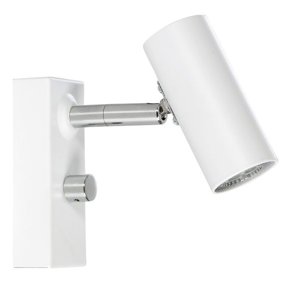 Belid Vägglampa Cato mattvit enkel, bild 2