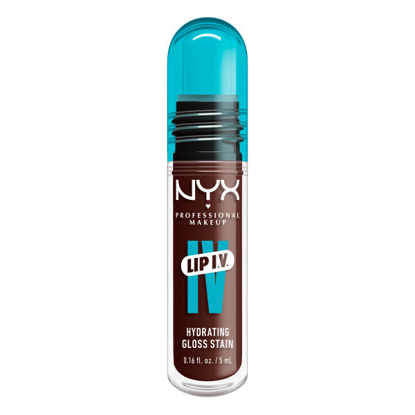 NYX Professional Makeup Lip I.V. Hydrating Gloss Stain 05 Mocha Me Wet 5 ml