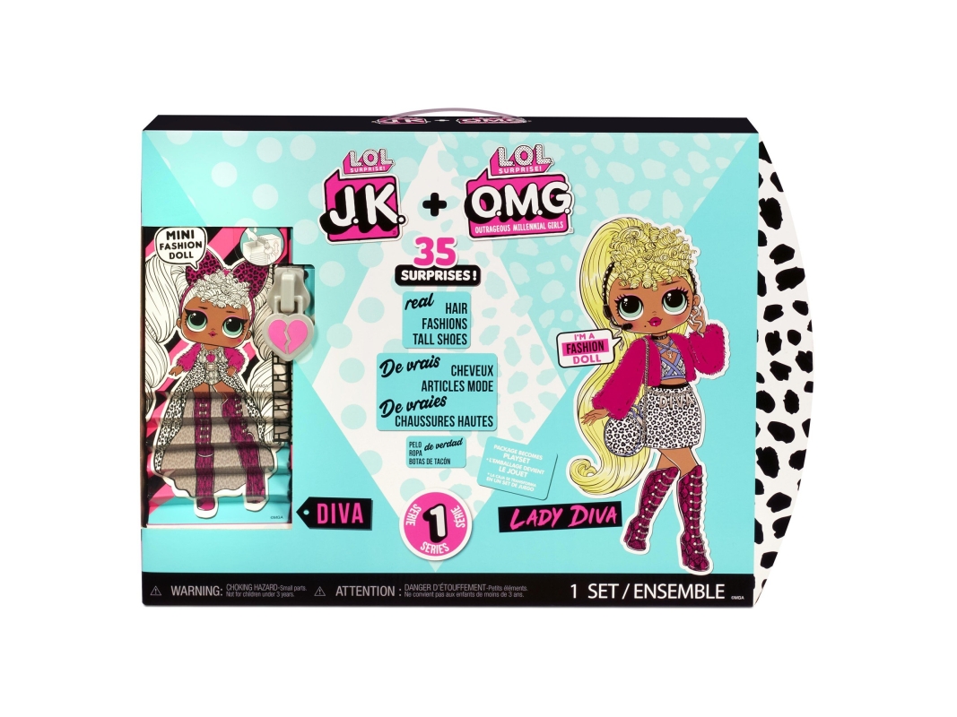 423157-INT L.O.L. Surprise OMG and JK Pack-Diva