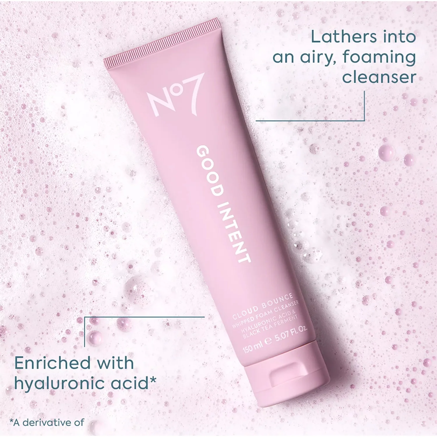 No7 Cloud Bounce Whipped Foam Cleanser, bild 3