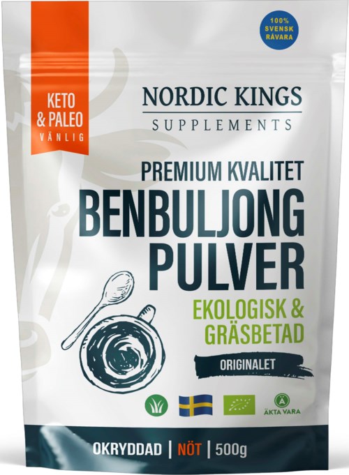 Nordic Kings Premium Benbuljong Pulver EKO, 500 g