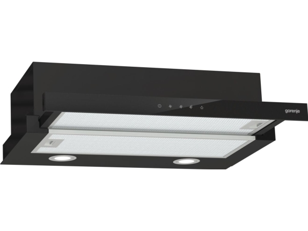 Gorenje TH64E3BG, 350 m³/h, Frånluft/recirkulerande, E, A, B, 67 dB