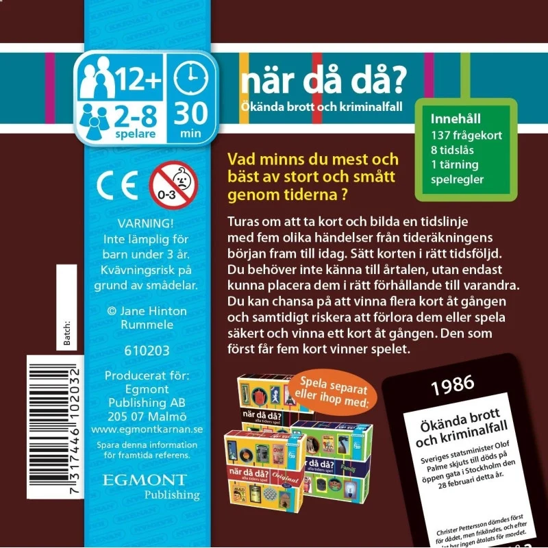 När Då Då Pocket - Ökända Brott, bild 4
