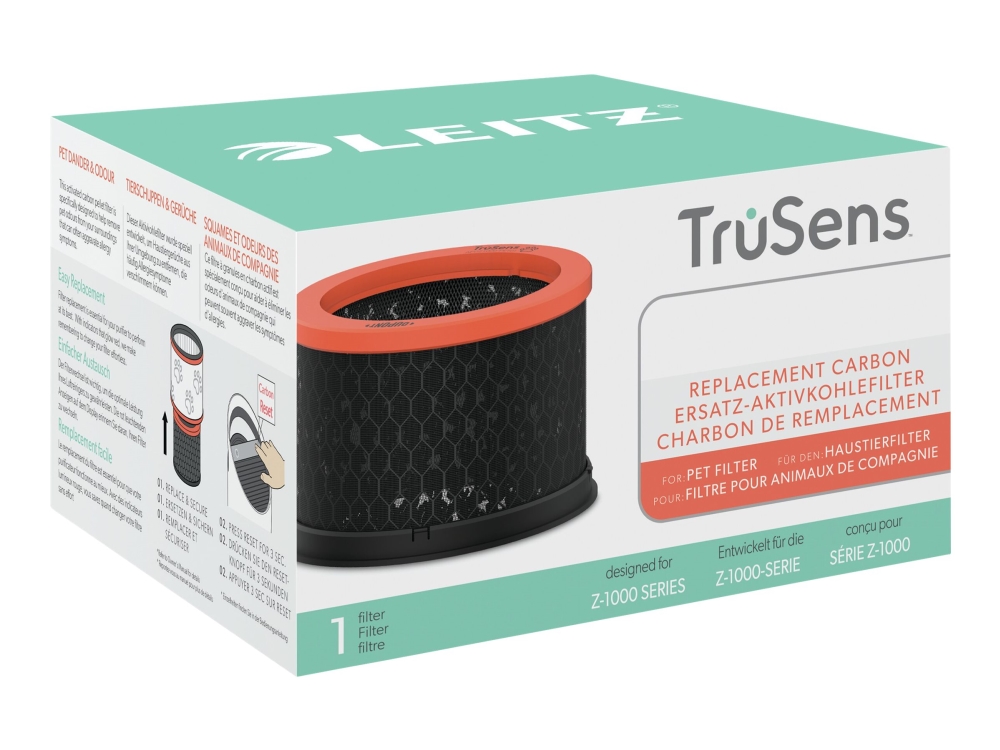 Leitz TruSens small kolfilter för husdjur 2415128