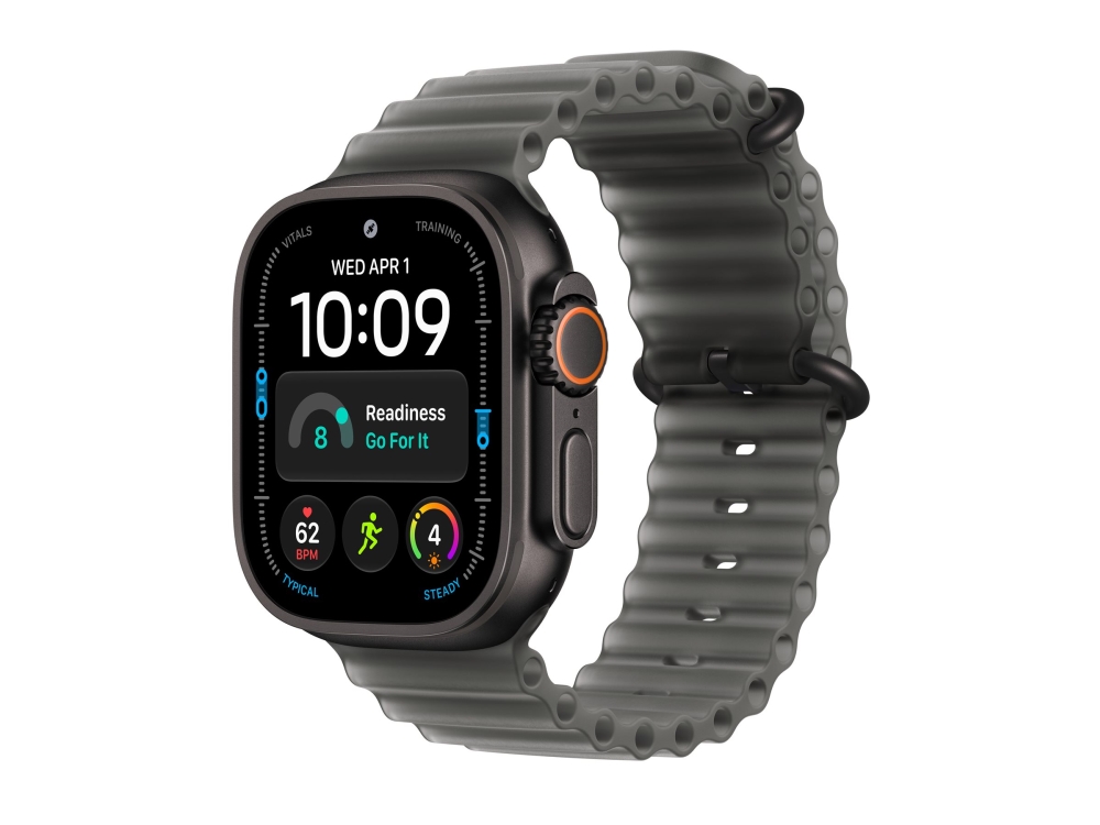 Apple Watch Ultra 4 MJAY4QF/A smartklocka 49 mm 5G, svart titan, Ocean Band