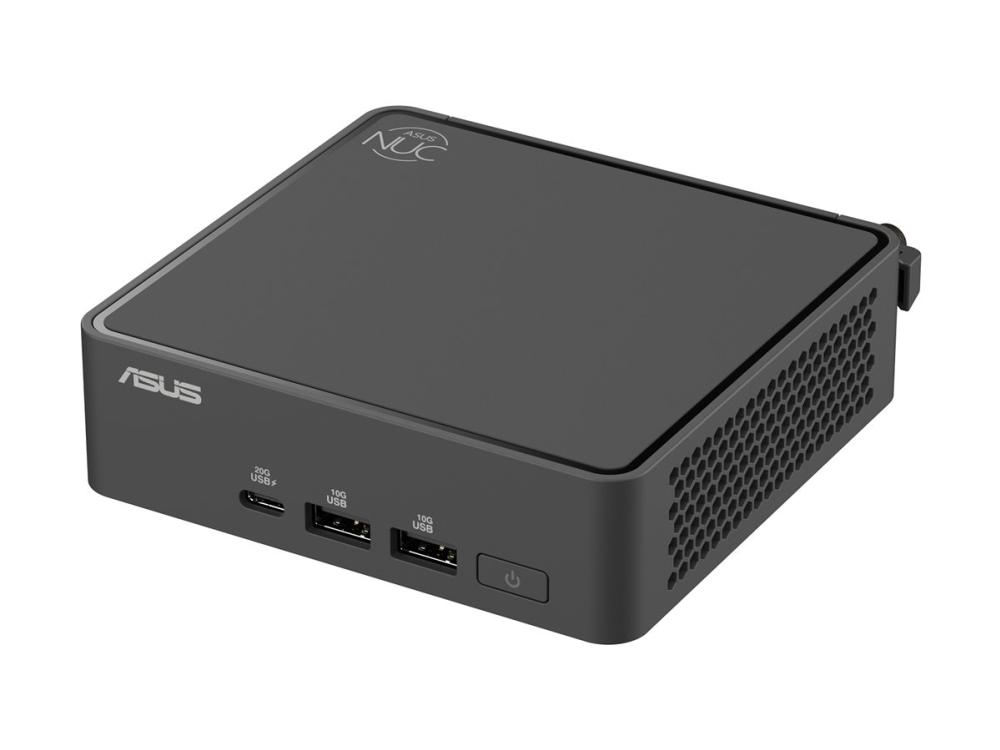 Asus NUC 15 Pro RNUC15CRKU506302, Intel Core Ultra 5 225H, 16 GB RAM, 512 GB PCIe SSD, WiFi 7, Bluetooth 5.4, 2.5GbE LAN, utan operativsystem
