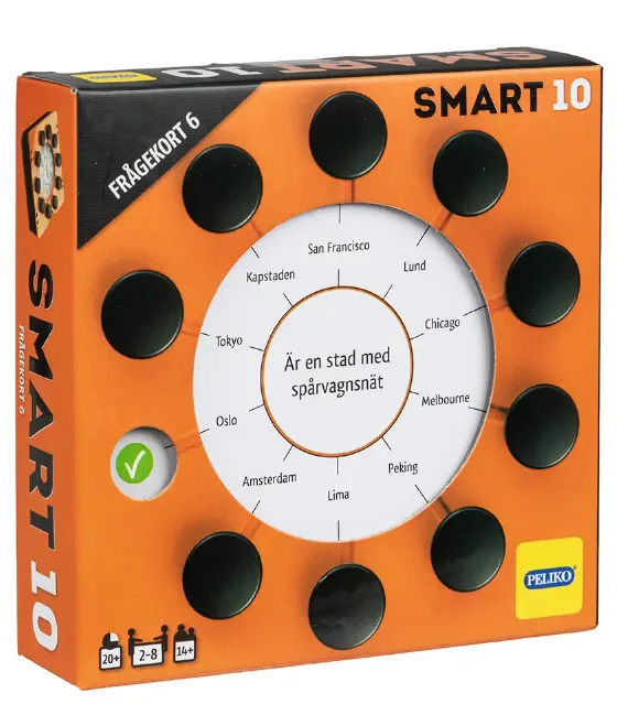 Smart10 Frågekort Expansion - Frågekort 6