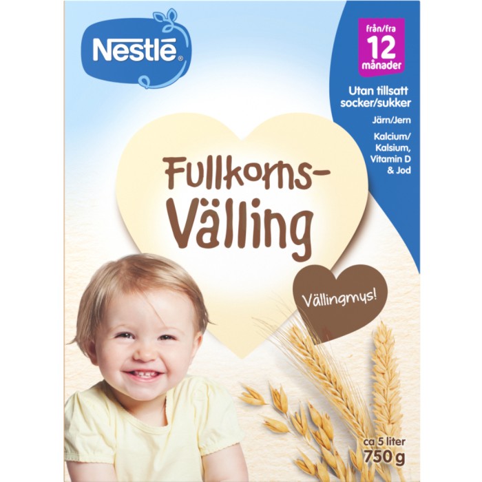 Nestlé Fullkornsvälling 750 g