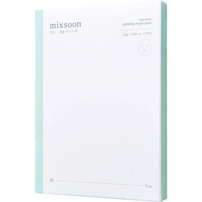 Mixsoon Centella Mask Pack 5 pcs Sheet mask 25 g, bild 3