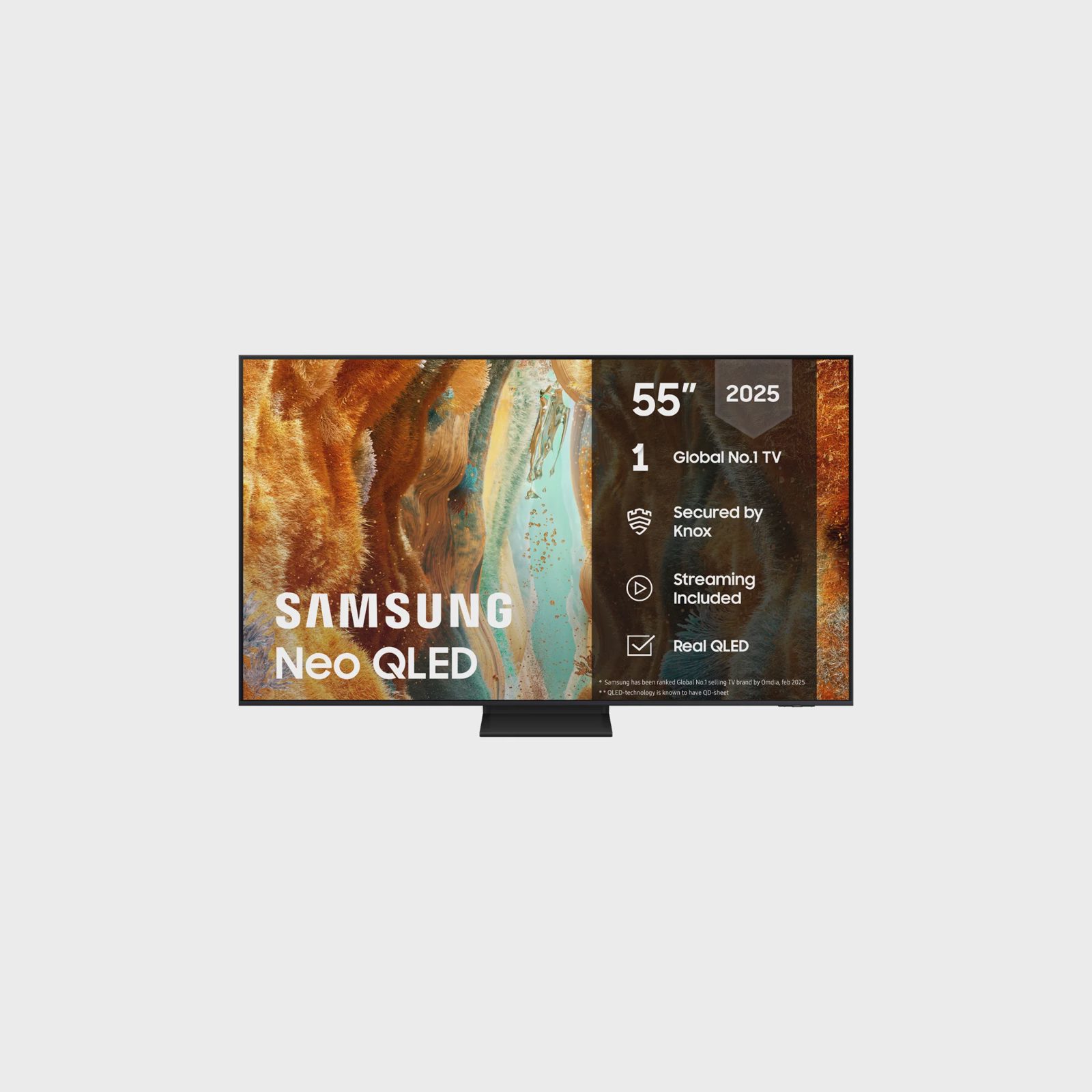 Samsung 55" QN70F Neo QLED 4K Edge Mini LED Smart TV (2025)