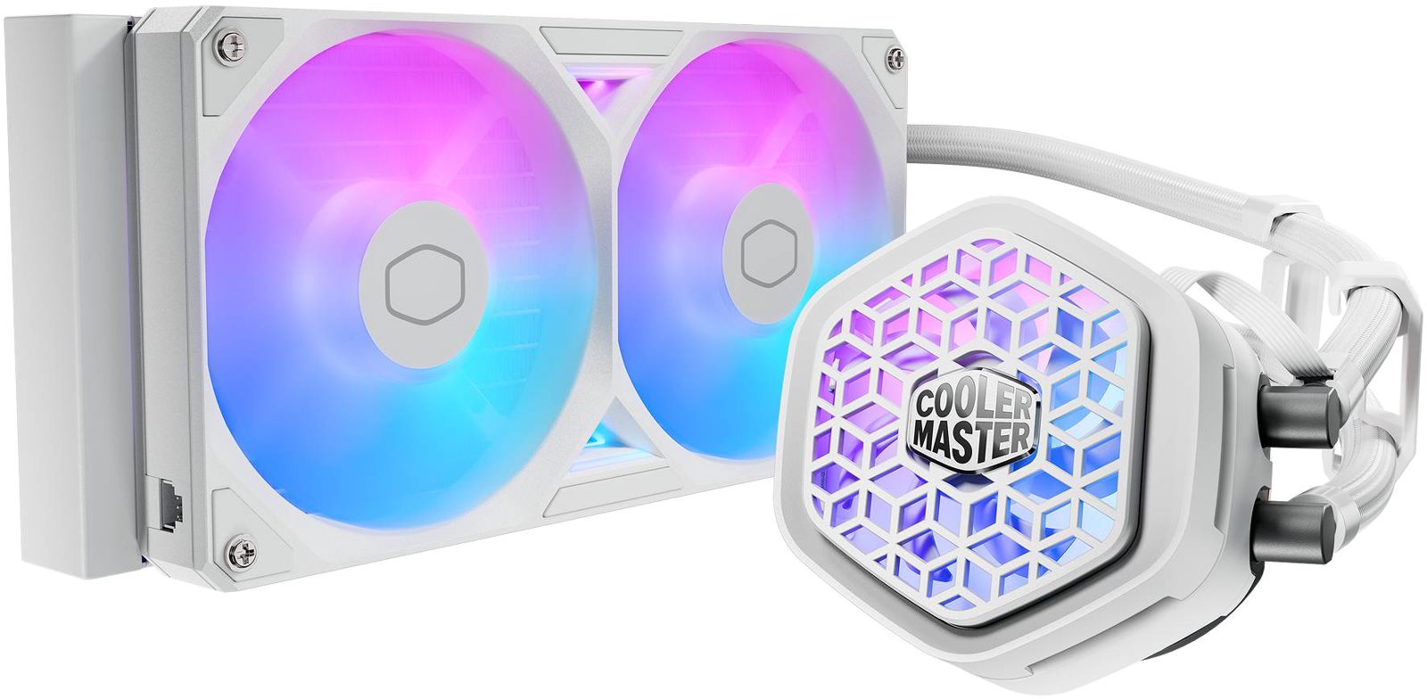 Cooler Master MasterLiquid 240 Atmos II VRM-Fan Vit, bild 4