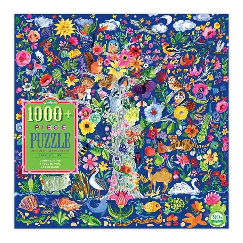 eeBoo - Puzzle - Tree of Life, 1000 pc (EPZTTOL), bild 4