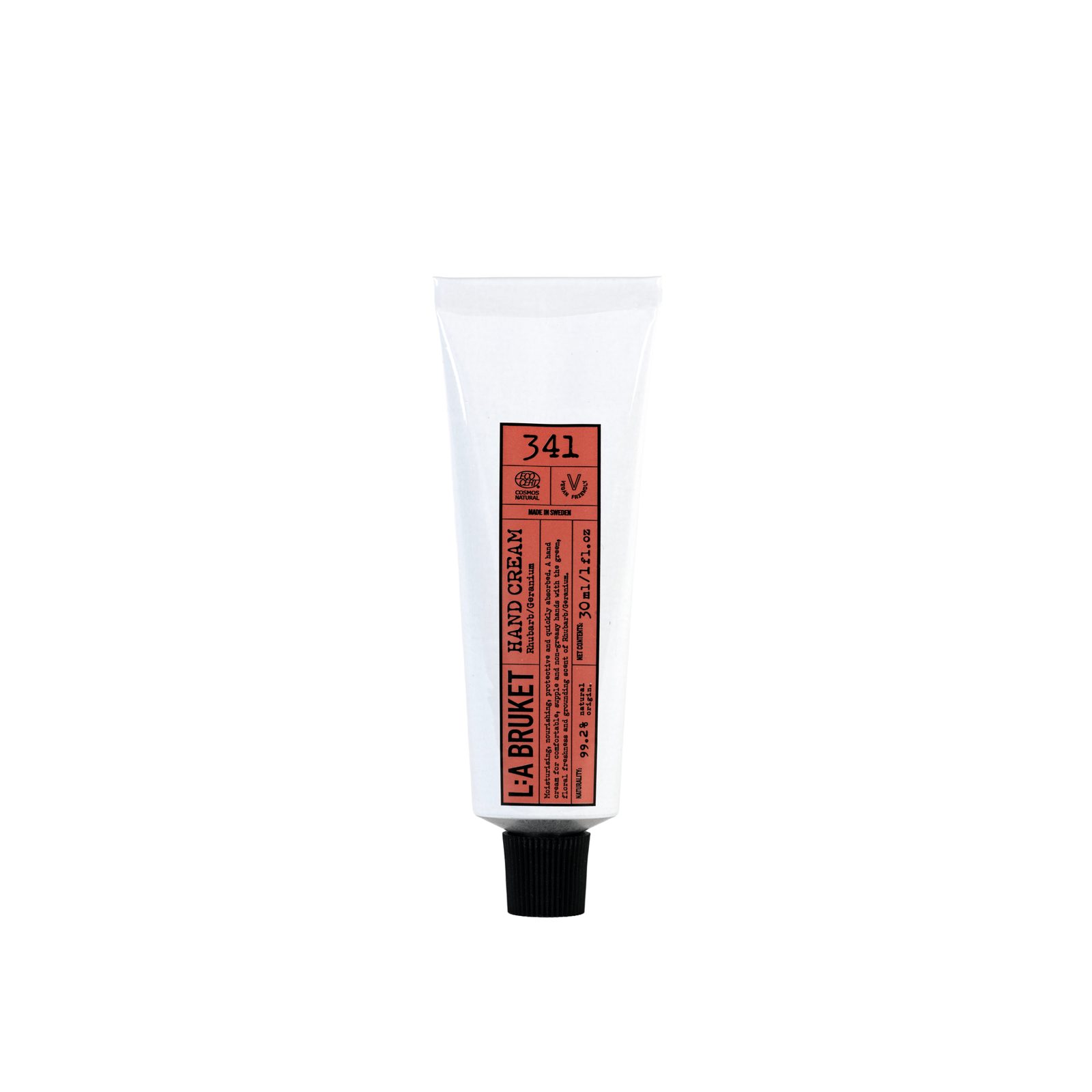 L:A BRUKET Hand Cream Rhubarb/Geranium 30 ml 30 ml