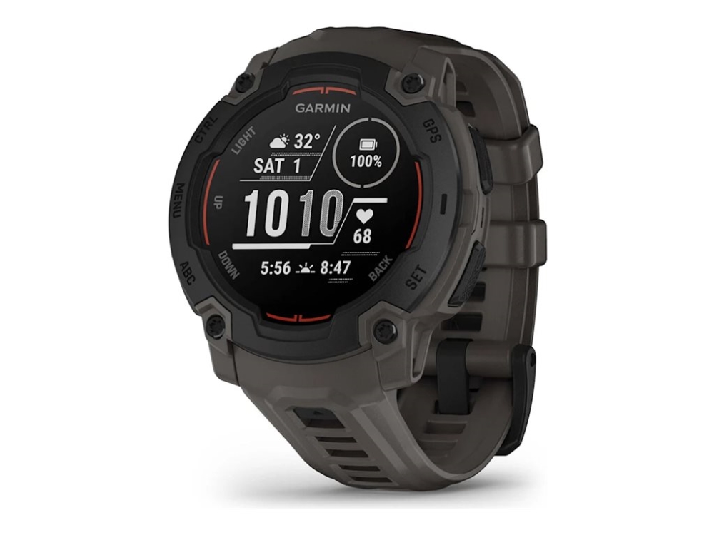 Garmin Instinct E 45 mm smartwatch, svart/svart
