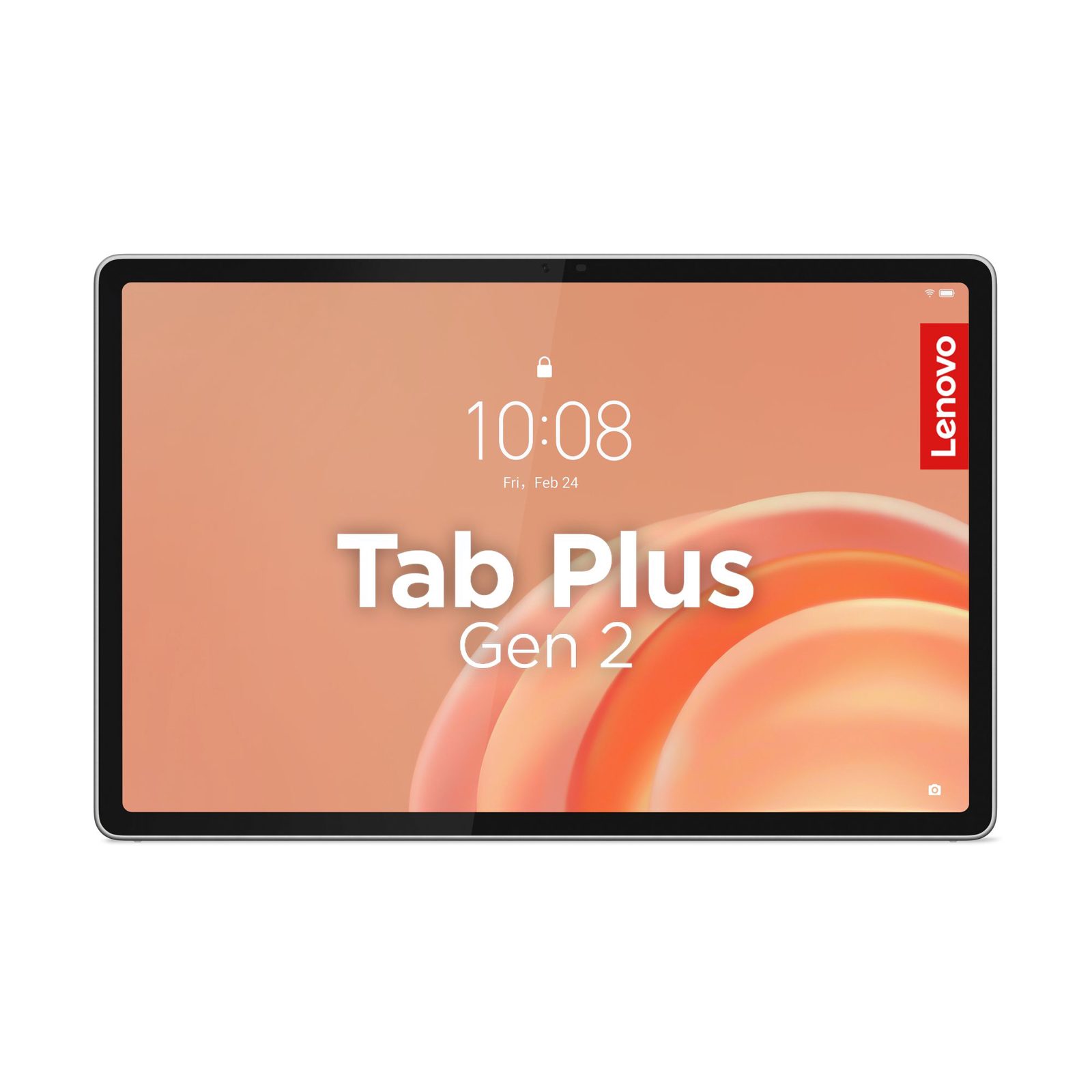 Lenovo Tab Plus Gen 2, 30,7 cm (12.1), 2560 x 1600 pixlar, 128 GB, 8 GB, Android 16, Vit