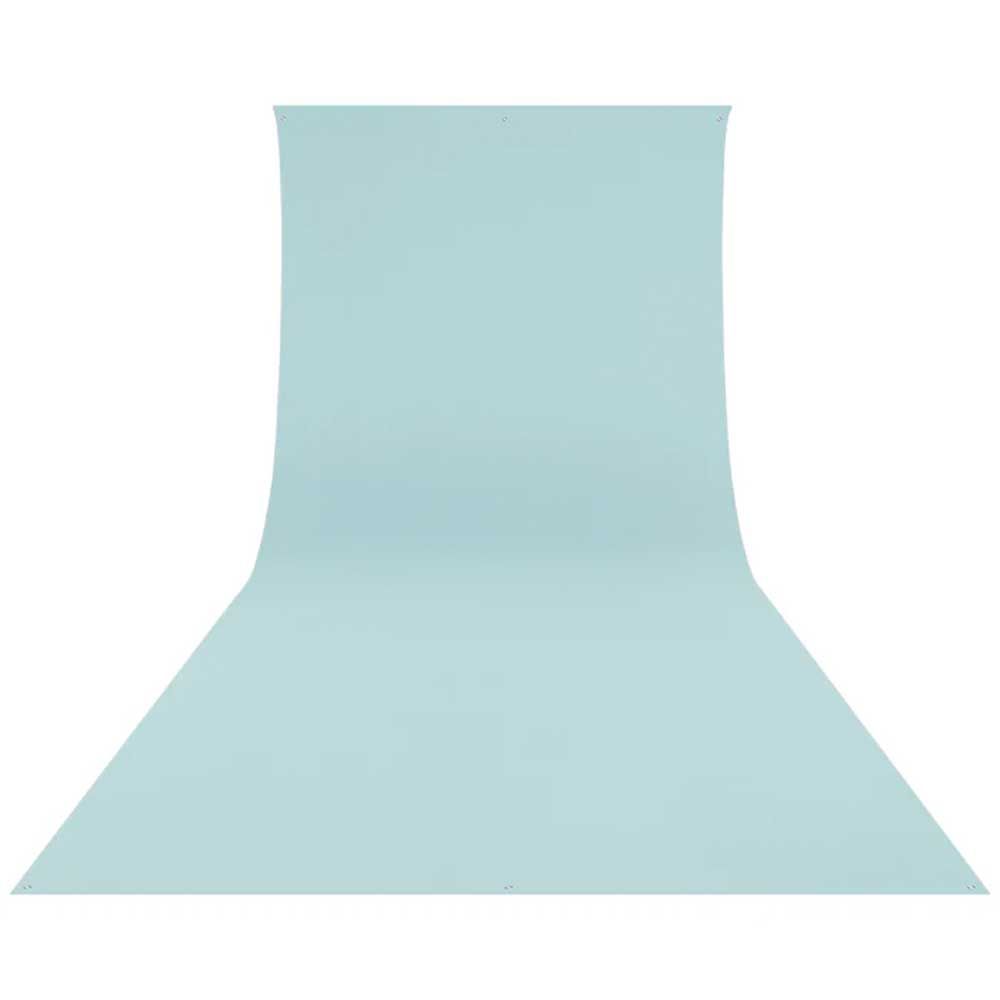 Westcott Wrinkle-Resistant Backdrop Bakgrund 2.7 x 6.1m, Pastel Blue