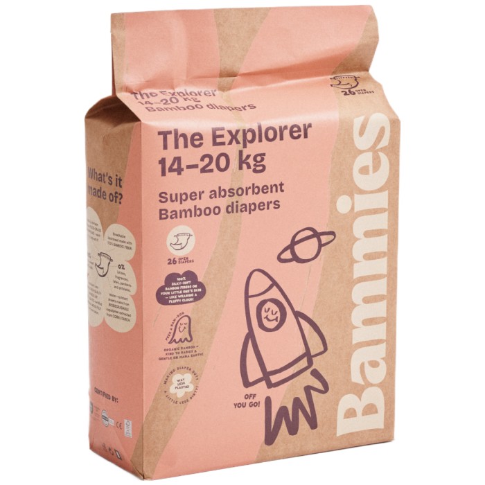 Bammies The Explorer 14 - 20 kg, 26 st