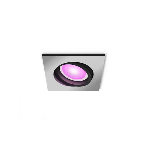Philips Hue Centura infälld fyrkantig spotlight 4,2W GU10 (aluminium)