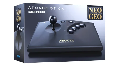 NEO GEO AES+ Wireless Arcade Stick Black, bild 4