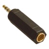 Deltaco Multimediaadapter 6,3mm ho - 3,5mm stereo ha, bild 2