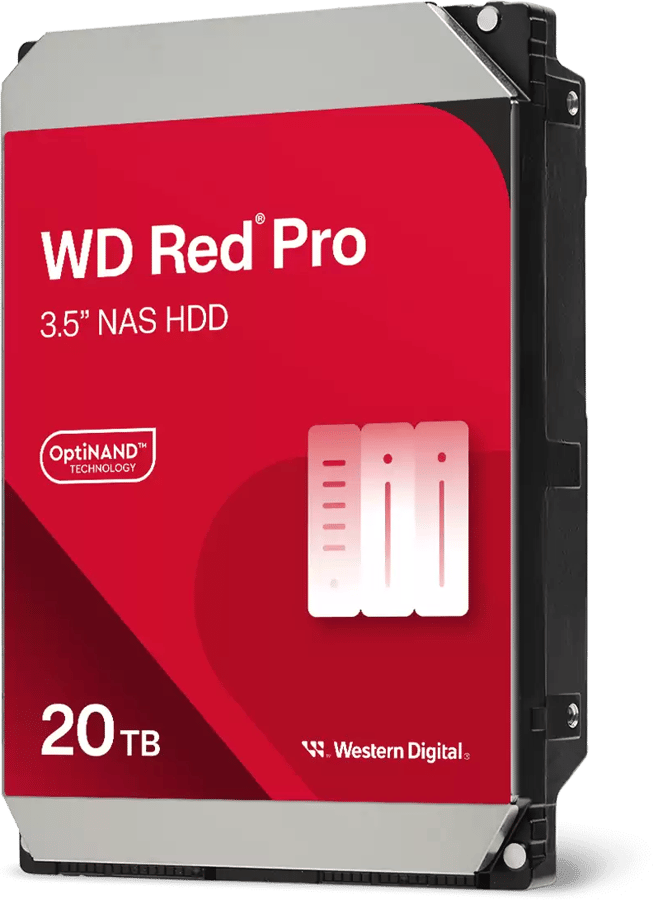 WD Red PRO 20TB 7200rpm 512MB (2025)