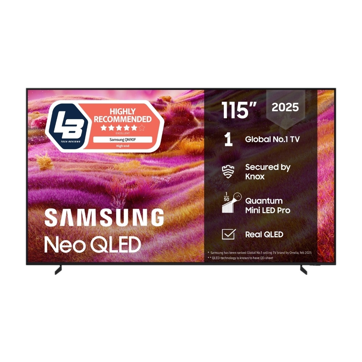 Samsung 115" QN90F Neo QLED 4K MiniLED Smart-TV (2025), bild 3