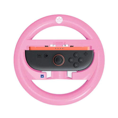 HORI - Racing Wheel Attachment Set for Switch 2 - Peach - Large