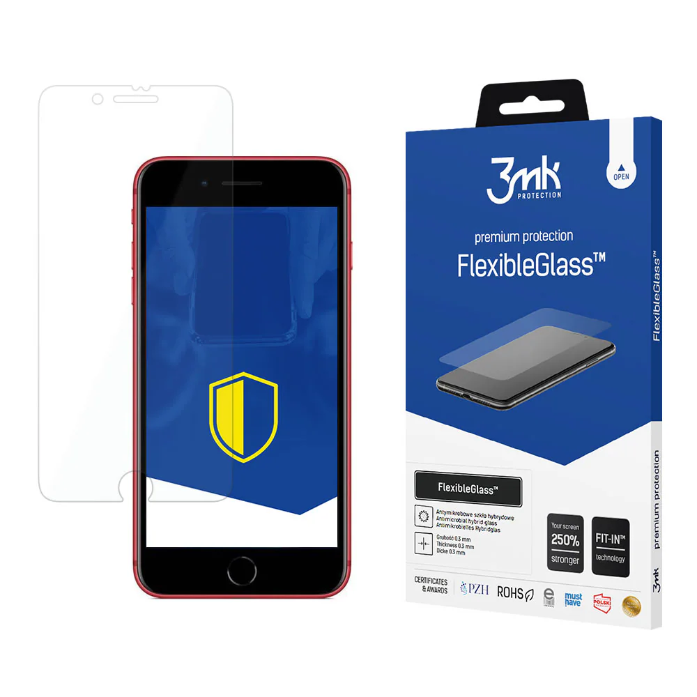 3mk FlexibleGlass™ hybridglas för iPhone 8 Plus