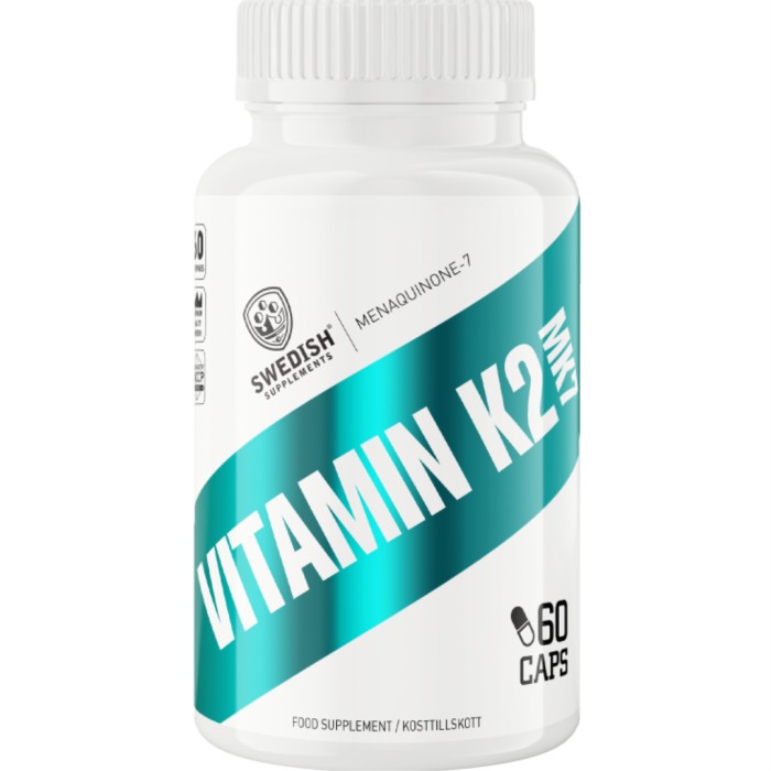 Swedish Supplements Vitamin K2 MK7, 60 kapslar