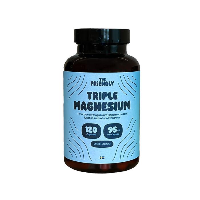 The Friendly Fat Company Trippel Magnesium 120 kapslar, bild 2