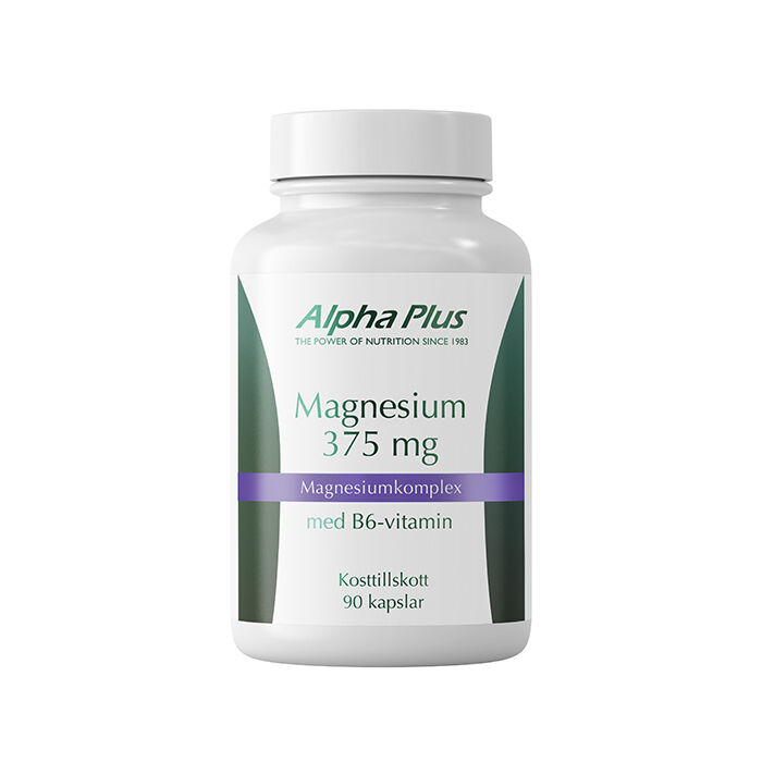 Alpha Plus Magnesium 375mg 120 pcs, bild 3