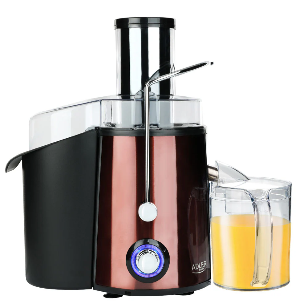 Adler AD 4129 juicepress 1000 W, 2 hastigheter, svart-koppar