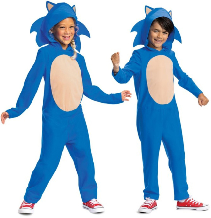 Sonic the Hedgehog The Movie 2 Barn Kostym (Medium / 7-8 år)