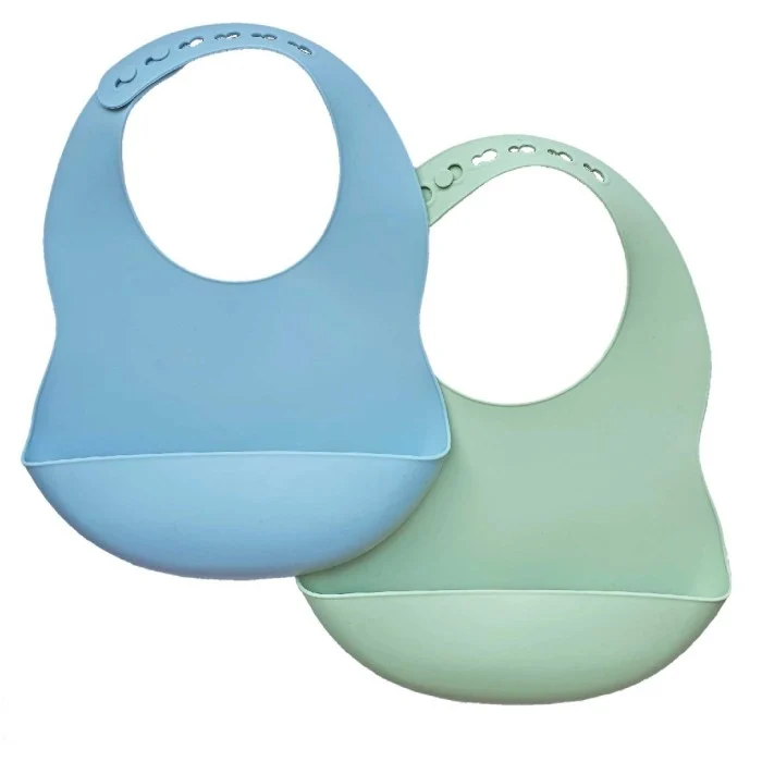 Summerville Haklapp silikon 2-pack Blå-Grön