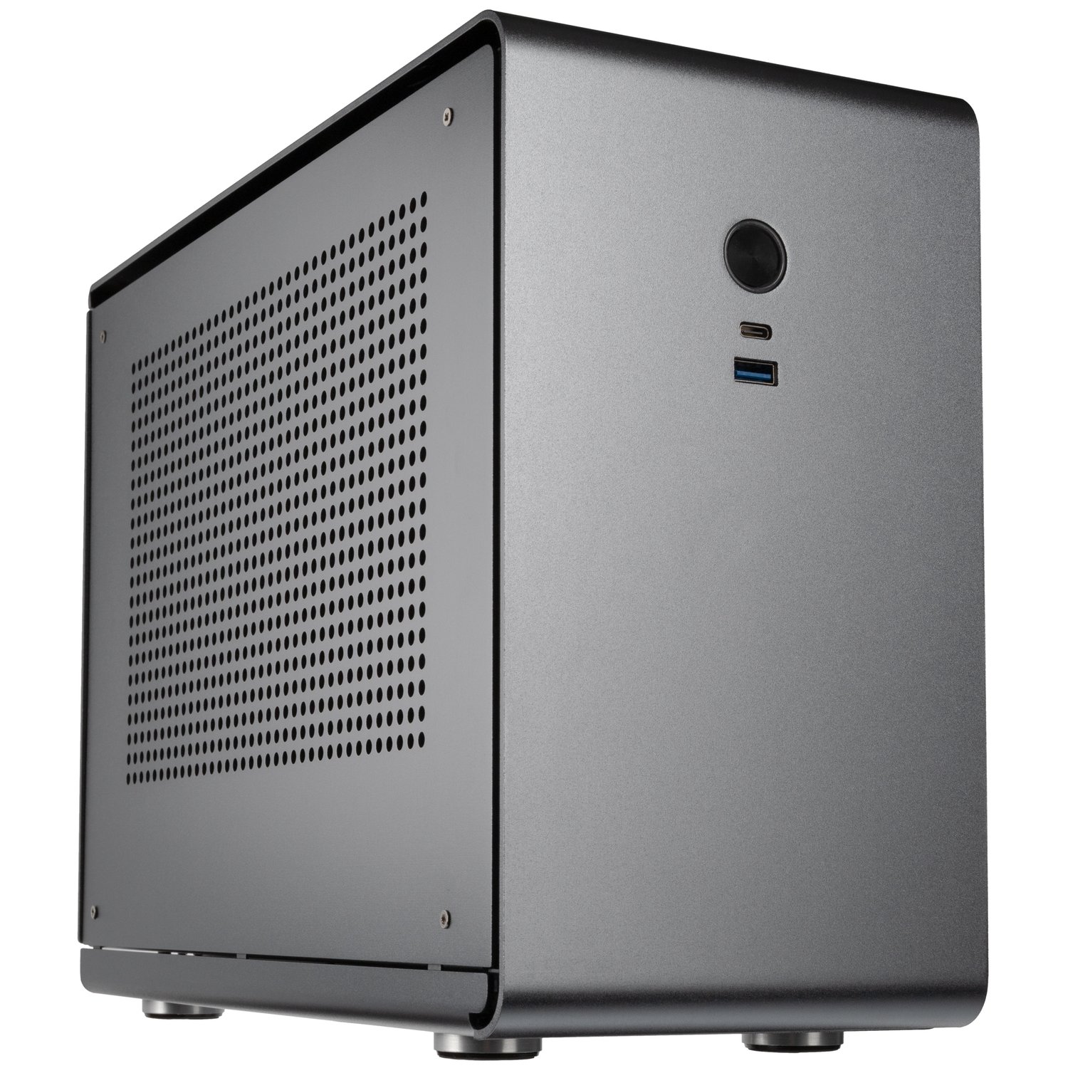Kolink Rocket V2 Aluminium, Mini-ITX - Titanium Grey, bild 3