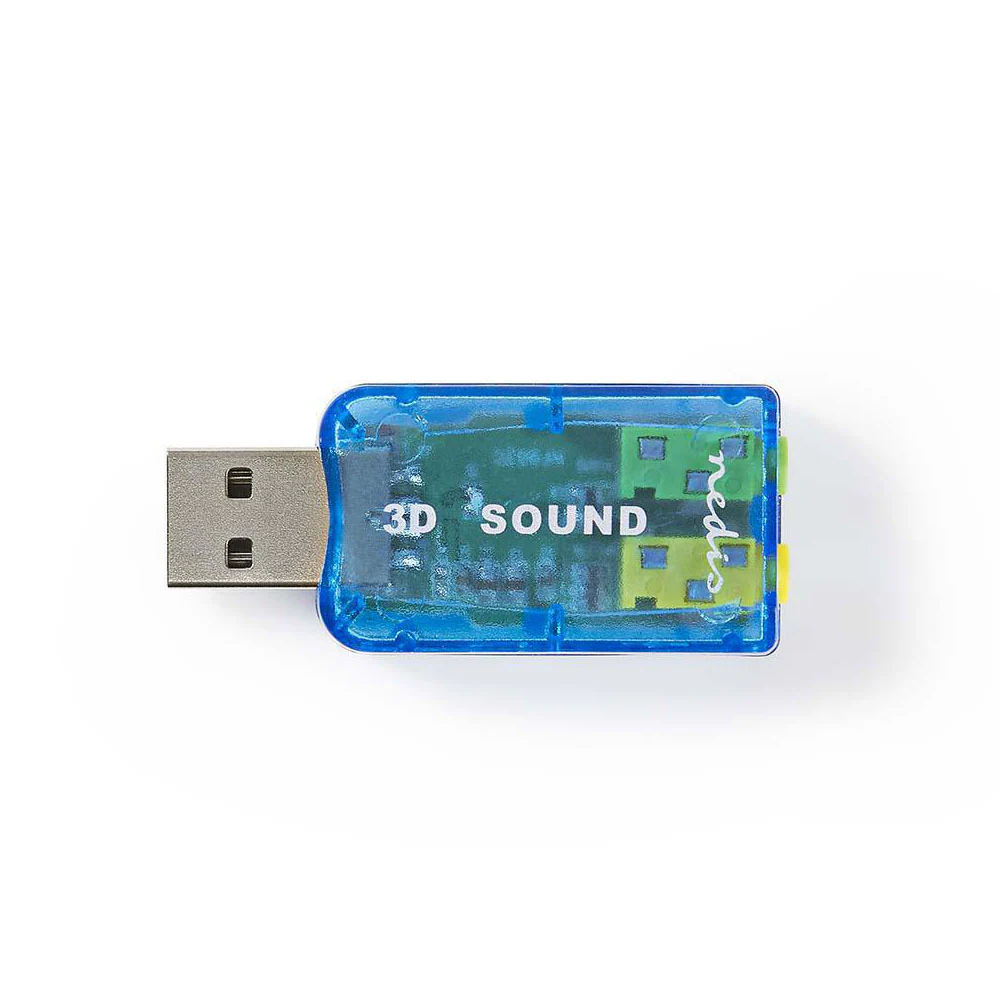 Nedis USCR10051BU - sound card
