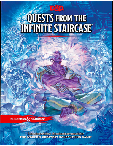 Dungeons & Dragons Quests from the Infinite Staircase (Fraktskadade & Inbunden)